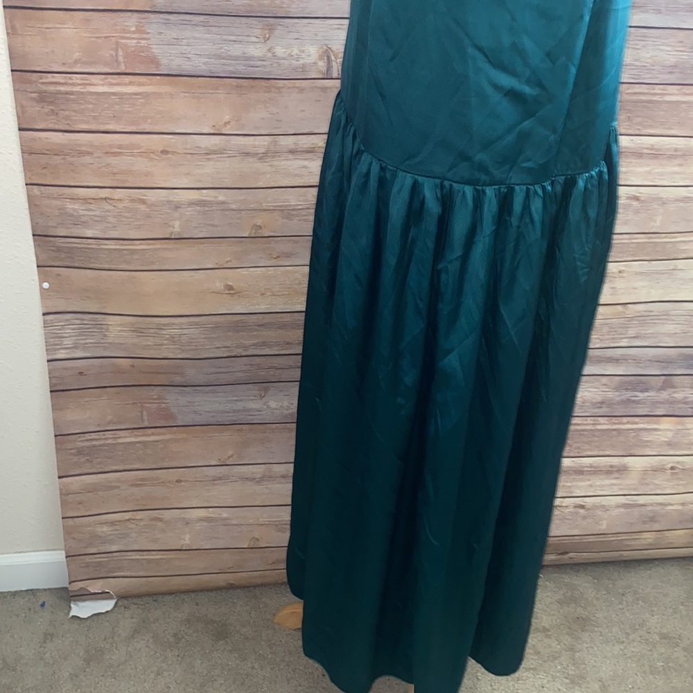 🎈Salle🎈Shein Plunge Neckline With Open Back & Tie Detail Dress - Picture 7 of 9
